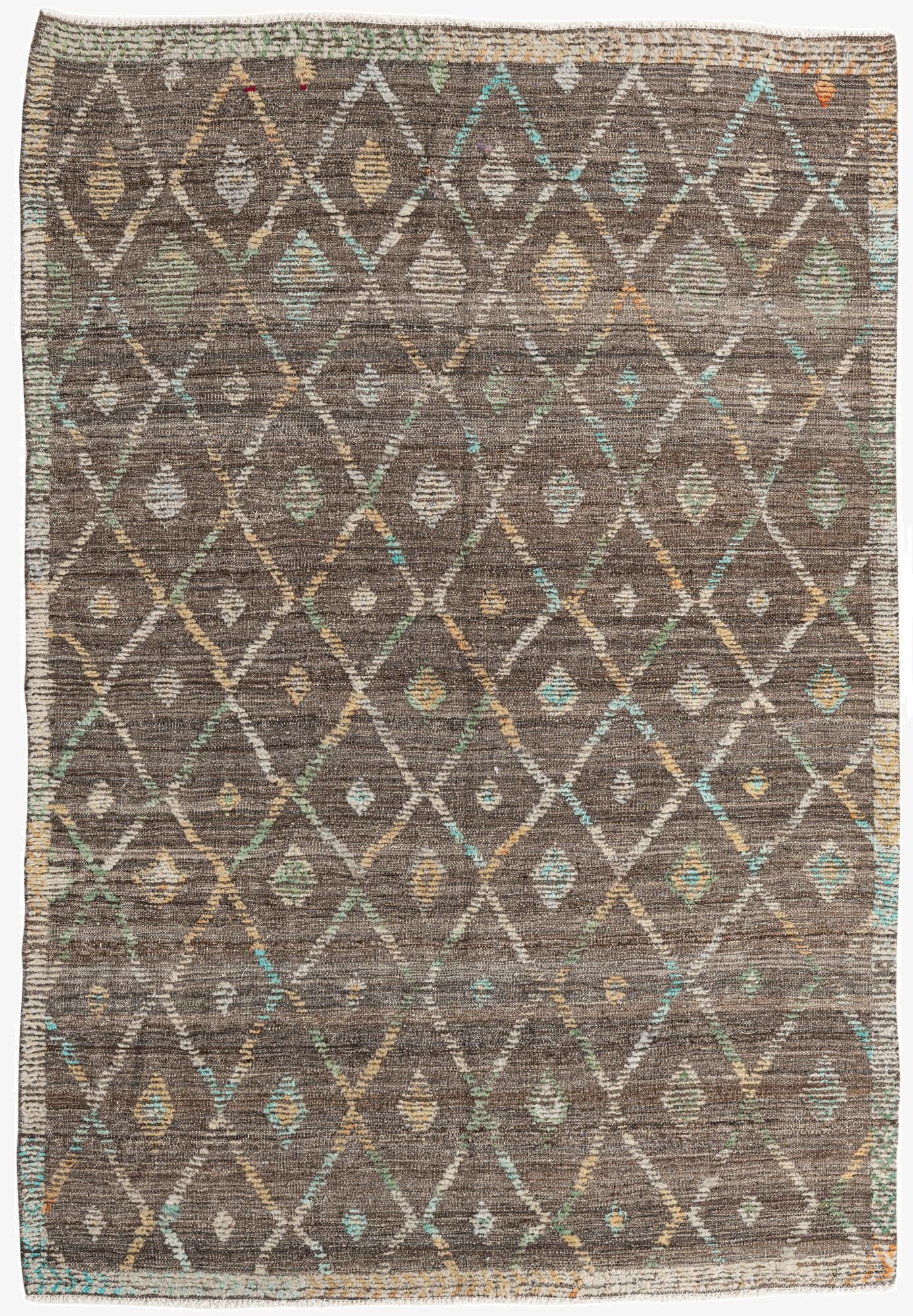 5' 8 x 8' 3  Hand Knotted Darya Wool Rug