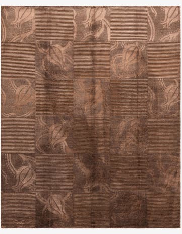7' 9 x 9' 9 Hand Knotted Darya Wool Rug