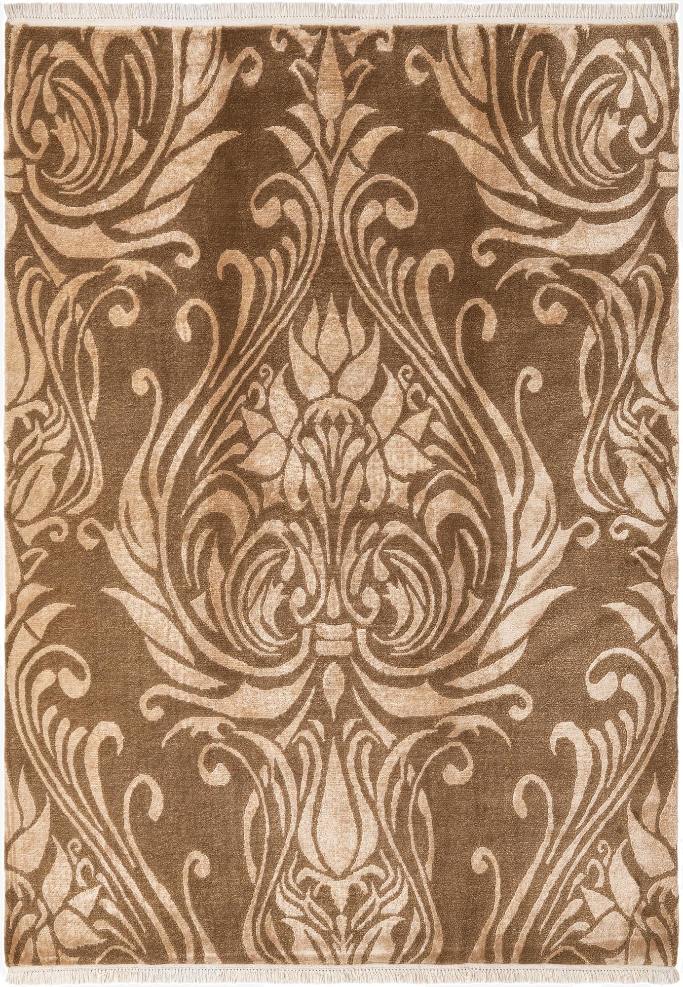 5' 7 x 7' 10  Hand Knotted Darya Wool Rug