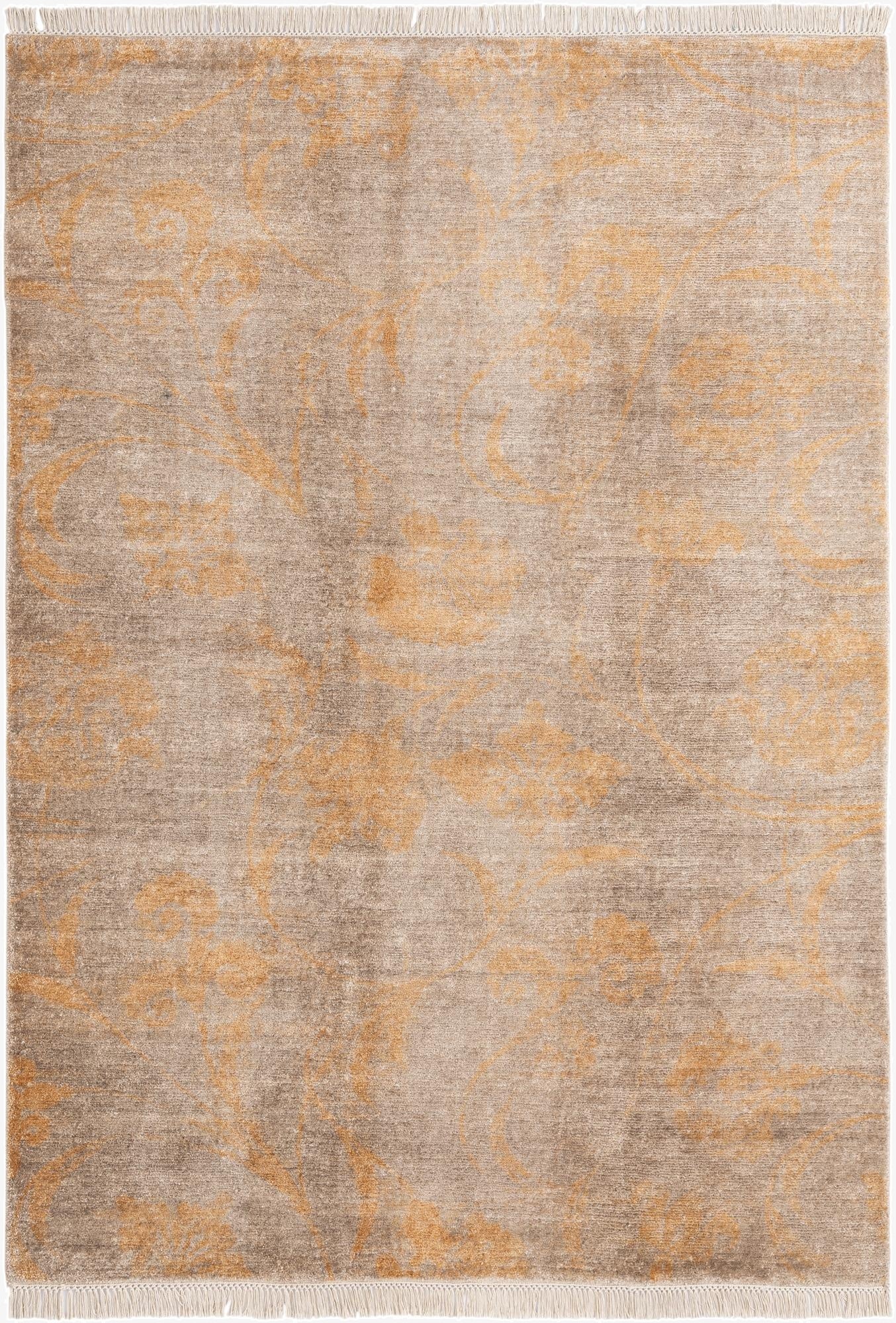 5' 7 x 8'  Hand Knotted Darya Wool Rug