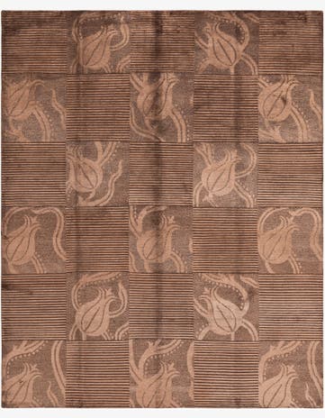 8' x 9' 11 Hand Knotted Darya Wool Rug