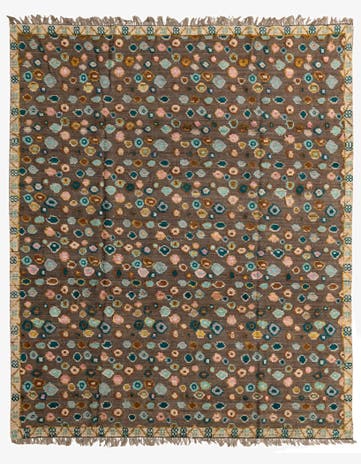 8' 3 x 9' 10 Hand Knotted Darya Wool Rug