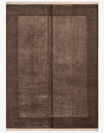 4' 11 x 6' 8 Hand Knotted Darya Wool Rug