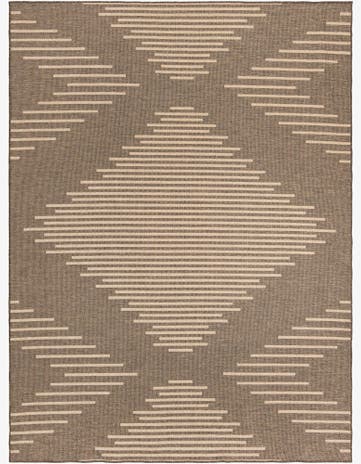 Brown Dunes Rug