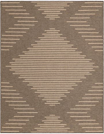 Brown Dunes Rug