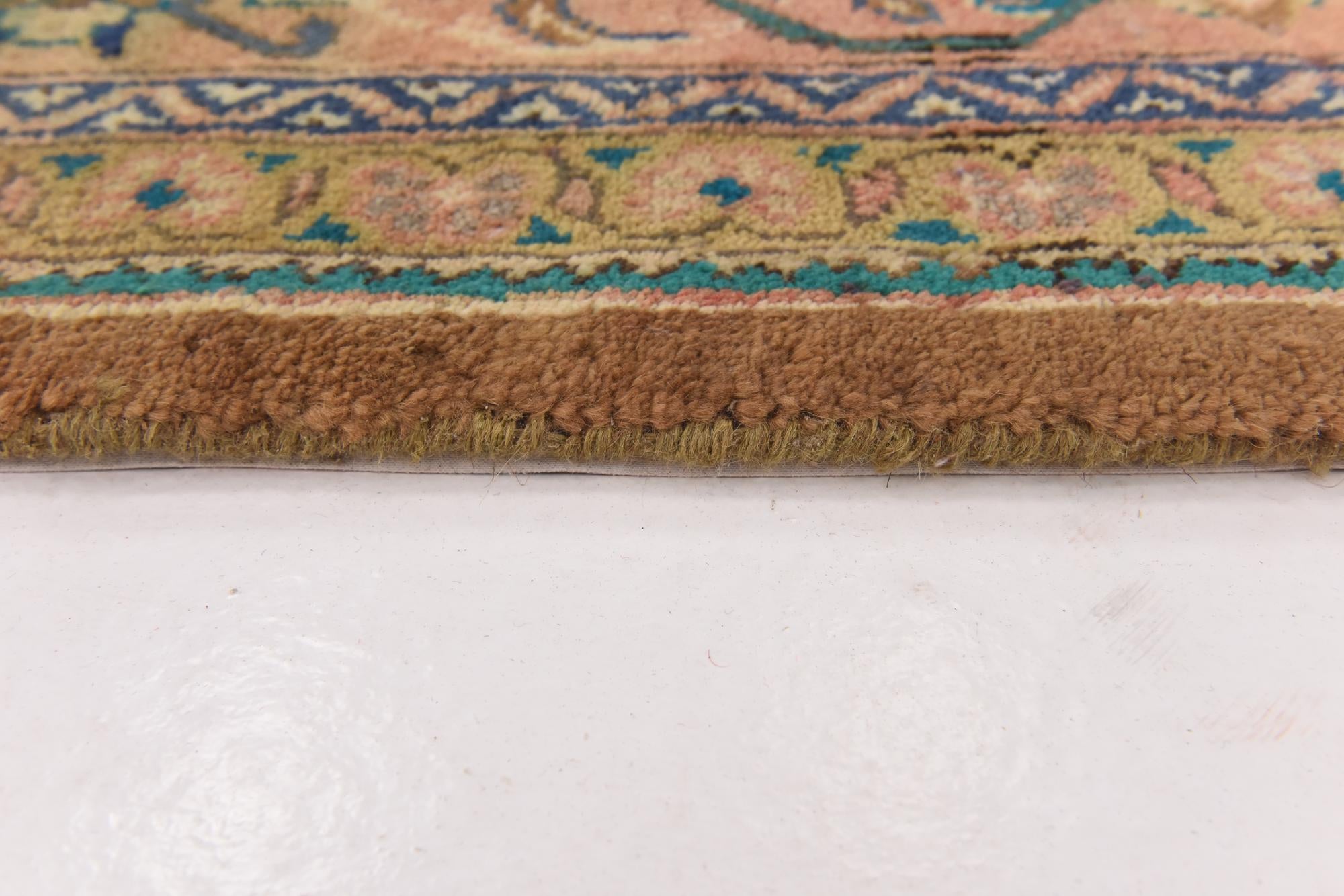 9' 6 x 13' Hand Knotted Farahan Persian Wool Rug