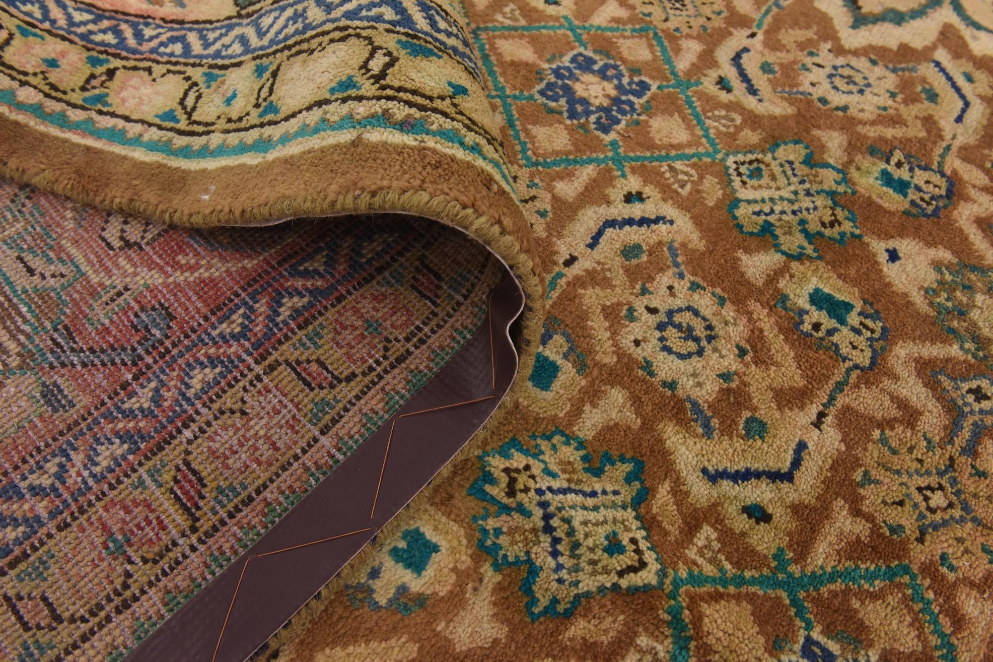 9' 6 x 13' Hand Knotted Farahan Persian Wool Rug