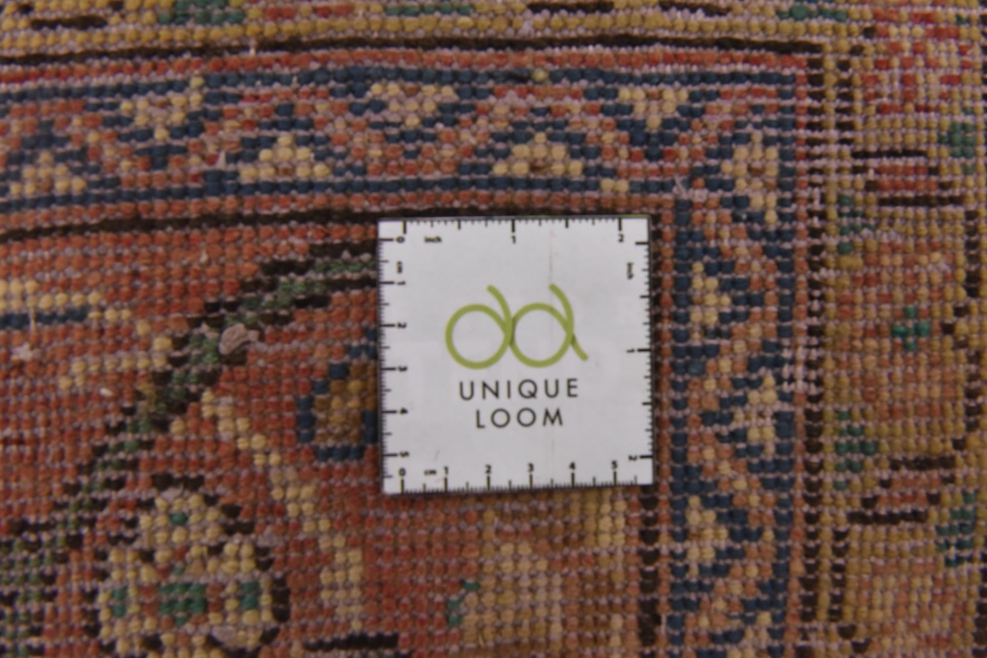 9' 6 x 13' Hand Knotted Farahan Persian Wool Rug