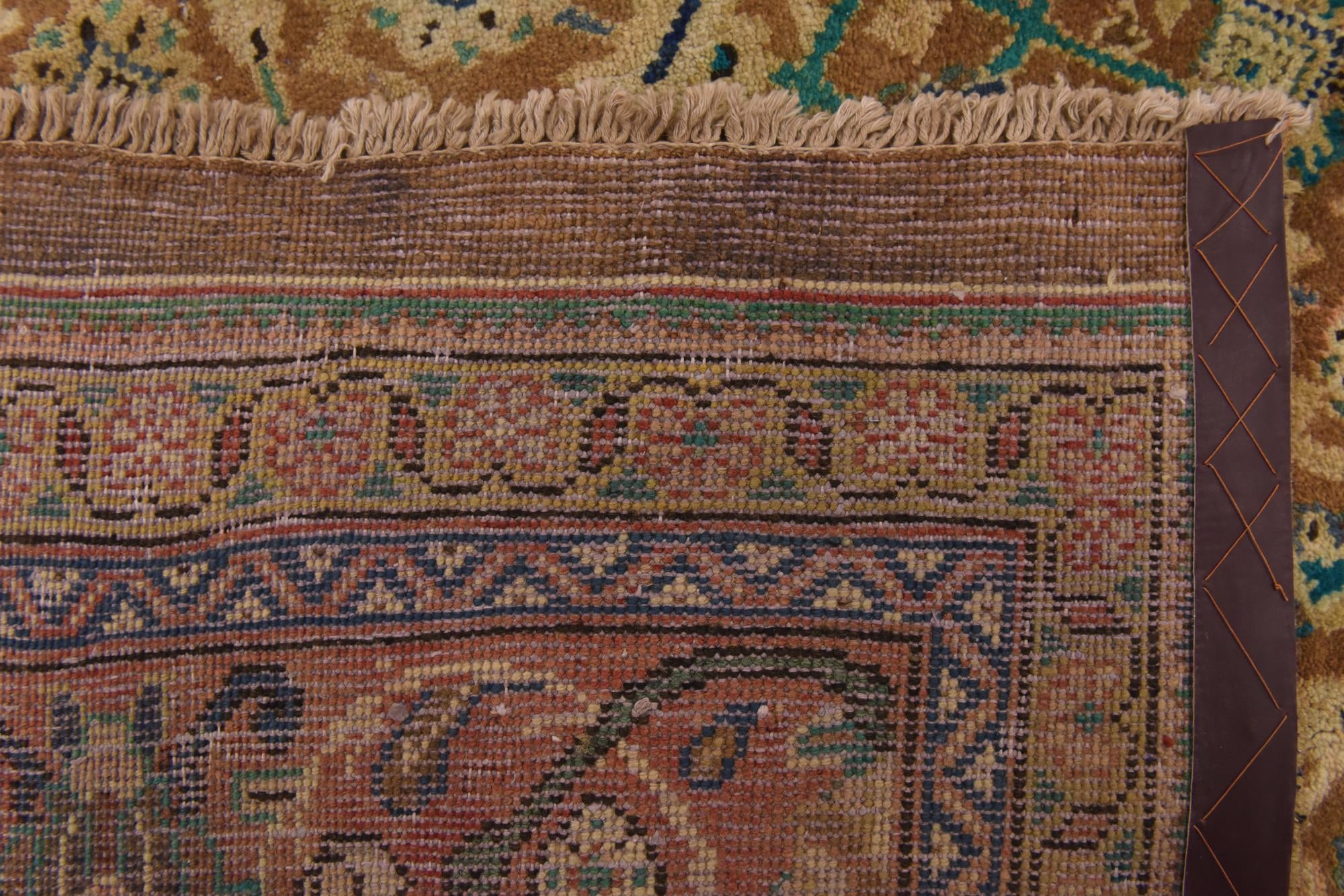 9' 6 x 13' Hand Knotted Farahan Persian Wool Rug