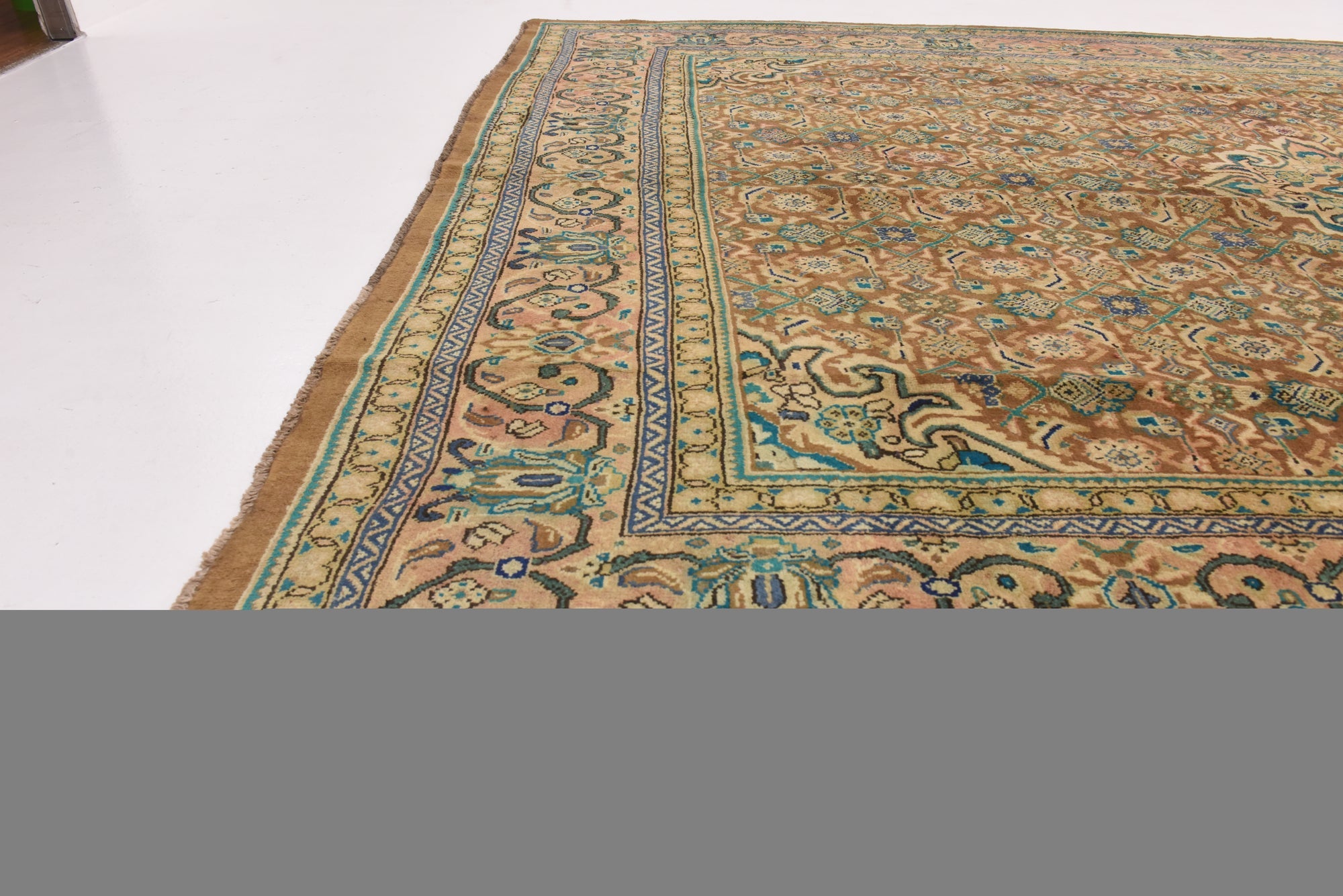 9' 6 x 13' Hand Knotted Farahan Persian Wool Rug