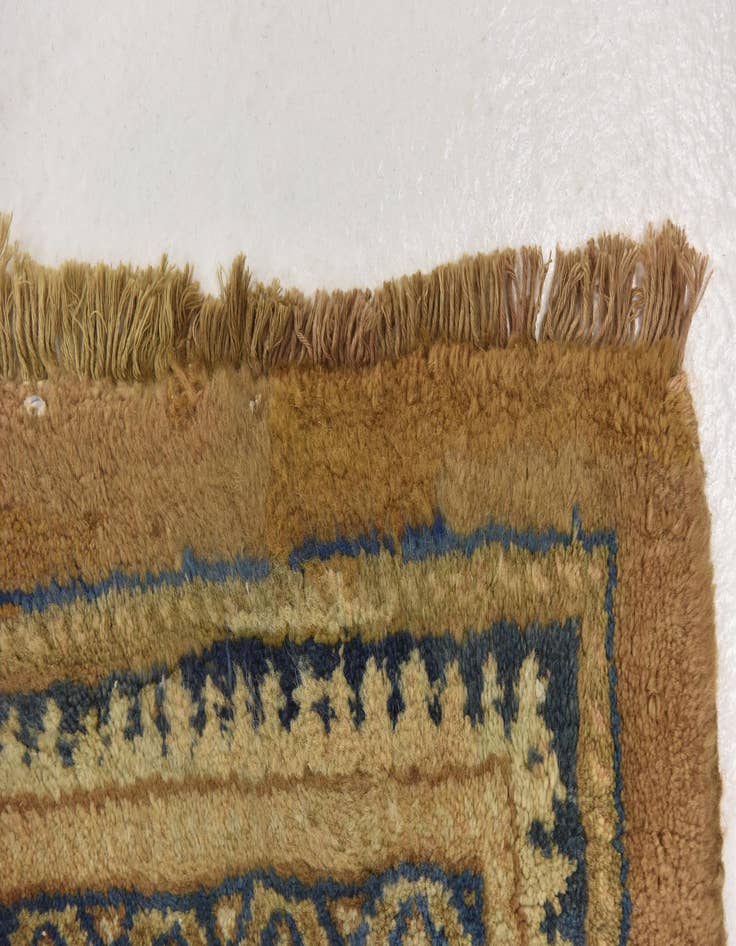 Detail image of 9' x 13' Hand Knotted Farahan Persian Wool Rug