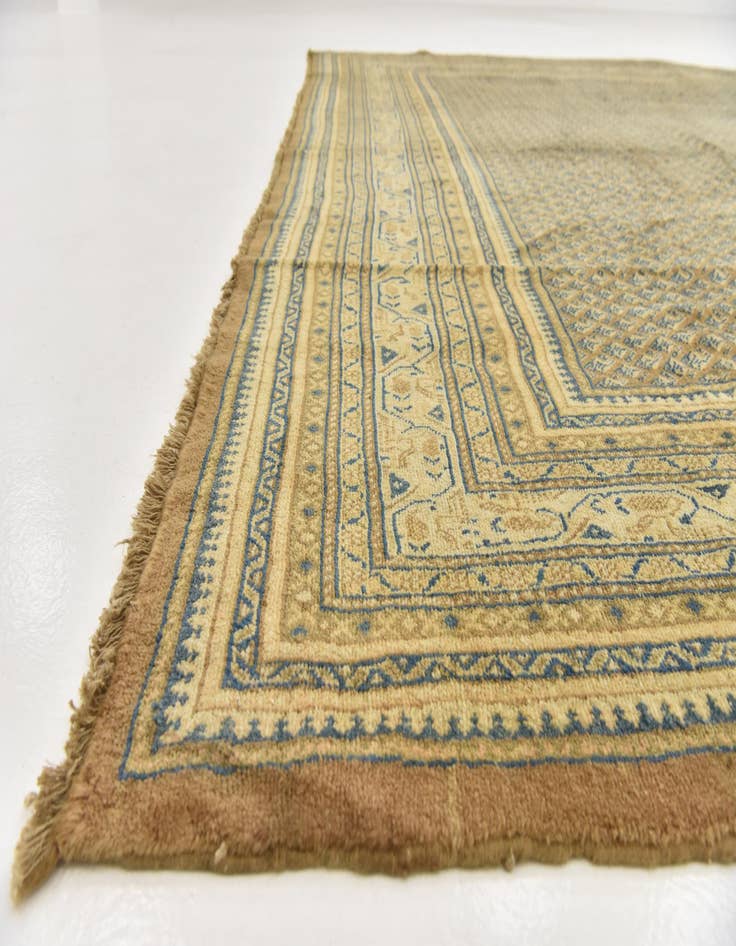 Detail image of 9' x 13' Hand Knotted Farahan Persian Wool Rug