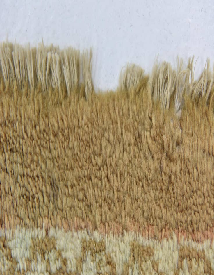 Detail image of 9' 10 x 13' Hand Knotted Farahan Persian Wool Rug