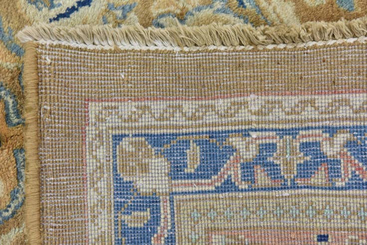 Detail image of 9' 10 x 13' Hand Knotted Farahan Persian Wool Rug