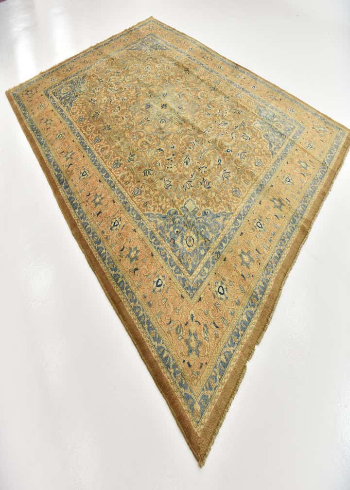 9' 10 x 13' Hand Knotted Farahan Persian Wool Rug