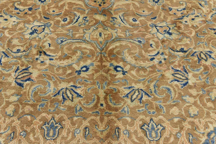 Detail image of 9' 10 x 13' Hand Knotted Farahan Persian Wool Rug