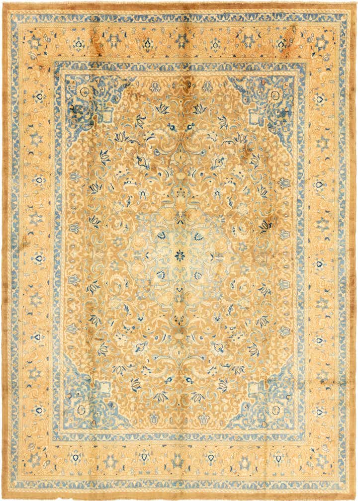 9' 10 x 13' Hand Knotted Farahan Persian Wool Rug