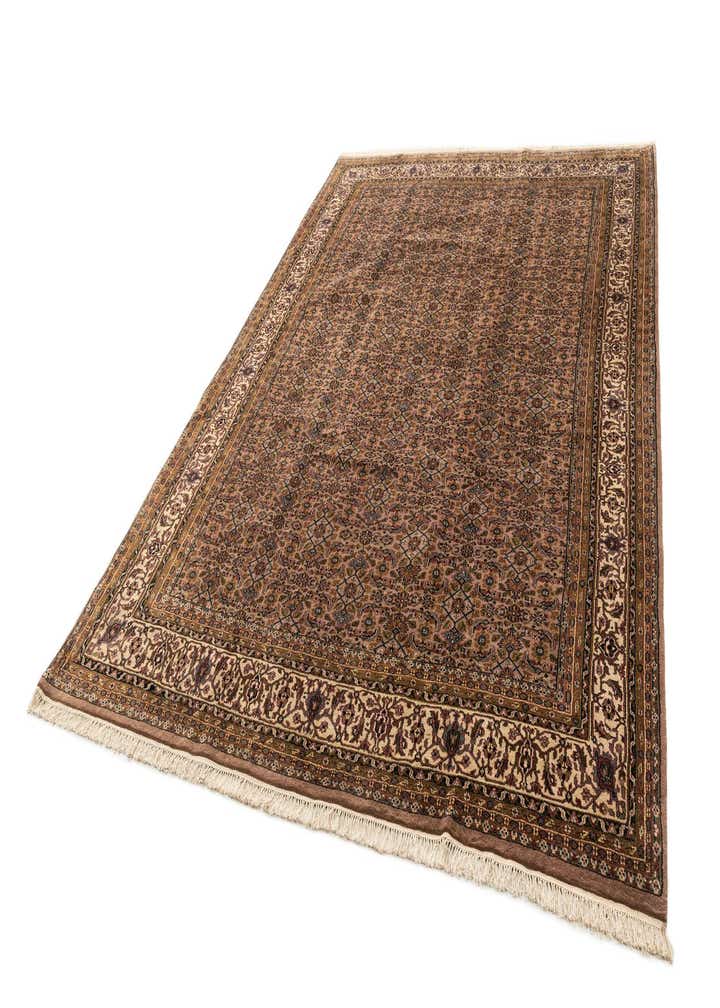 8' 1 x 11' 5 Hand Knotted Farahan Wool Rug