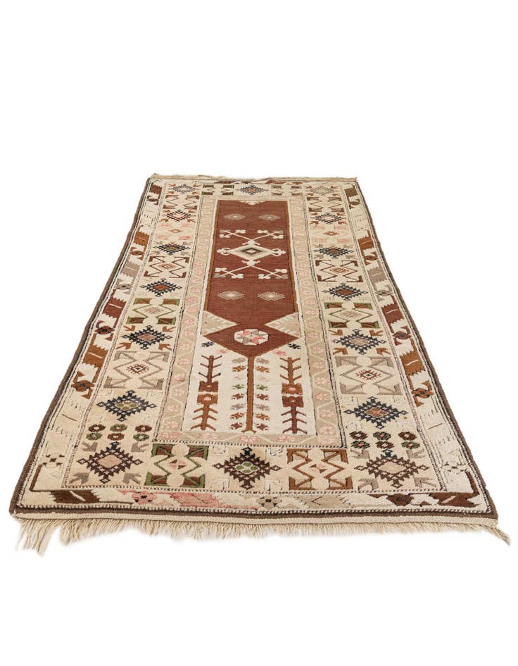 Detail image of 3' 5 x 6' 8 Hand Knotted Fars Wool Rug