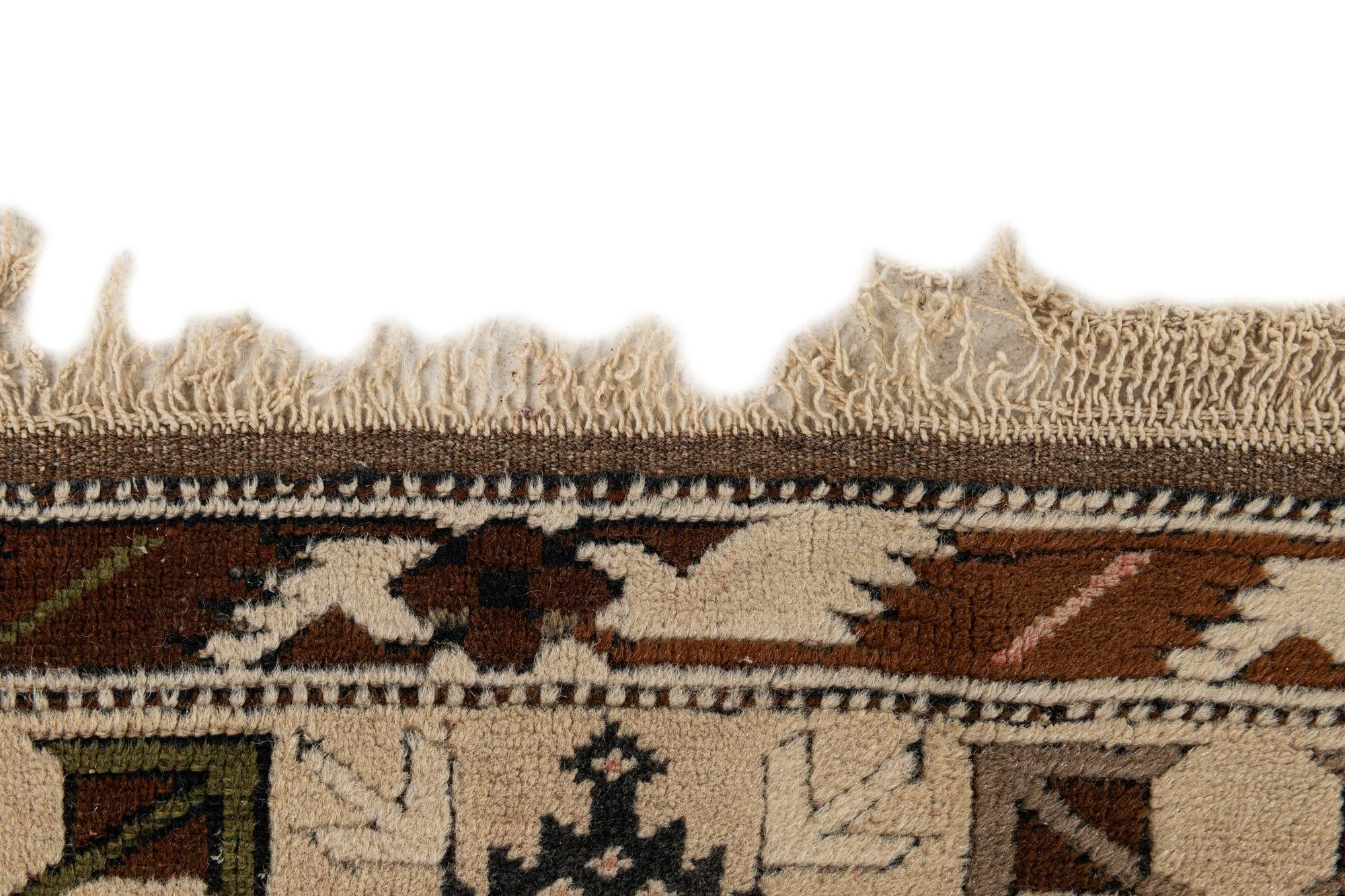 3' 5 x 6' 8 Hand Knotted Fars Wool Rug