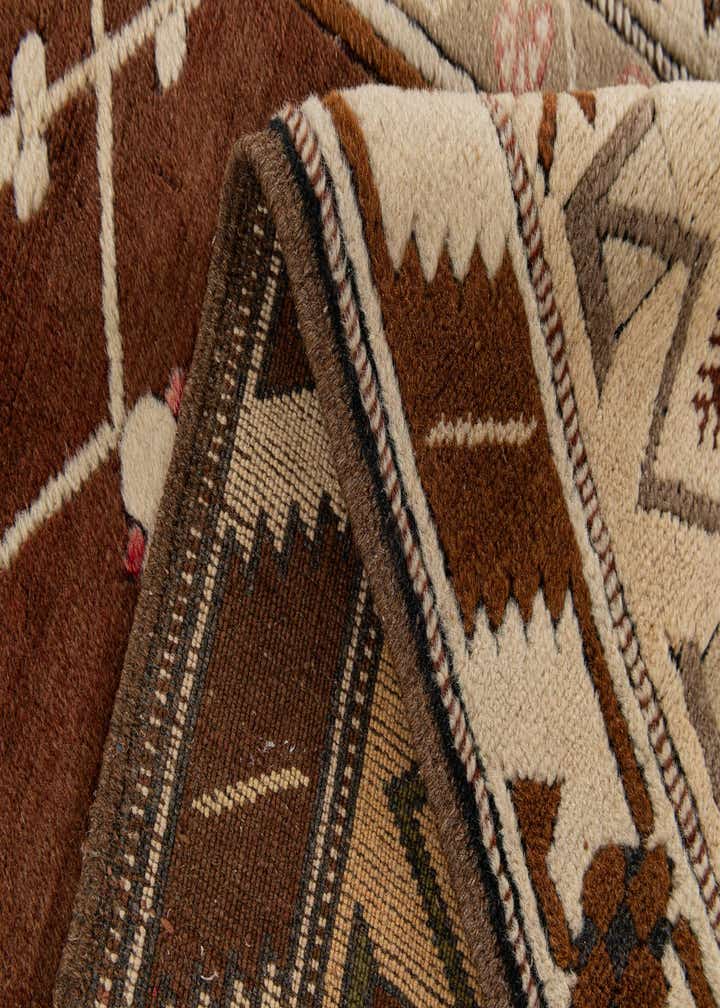 3' 5 x 6' 8 Hand Knotted Fars Wool Rug