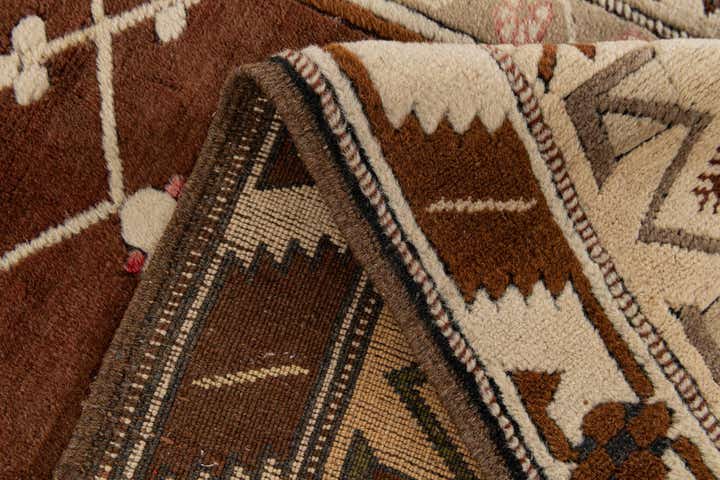 3' 5 x 6' 8 Hand Knotted Fars Wool Rug