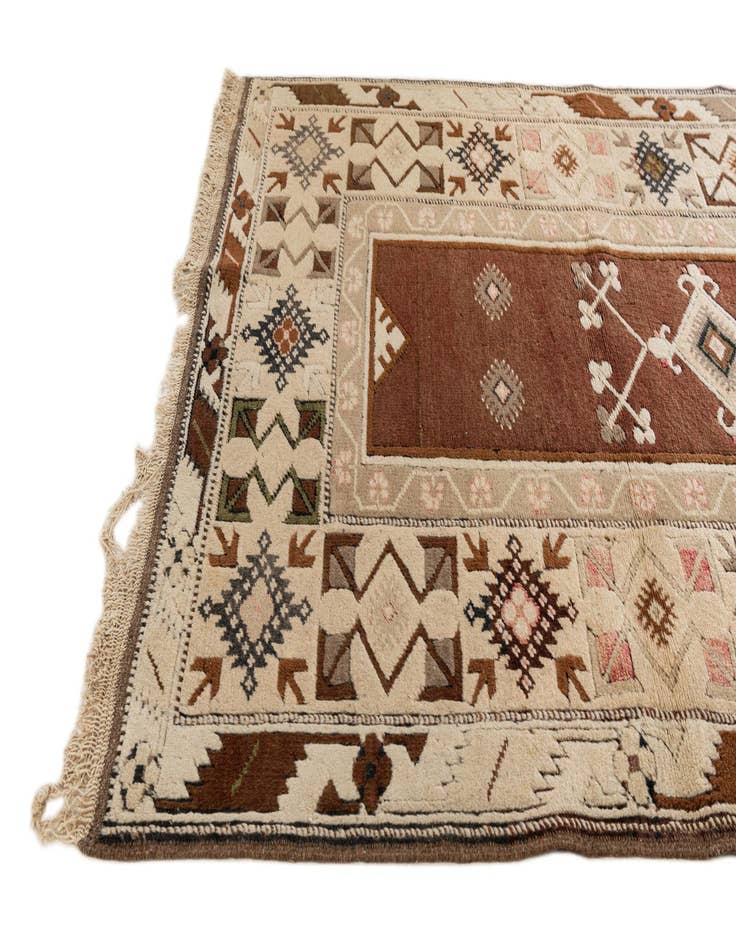 Detail image of 3' 5 x 6' 8 Hand Knotted Fars Wool Rug