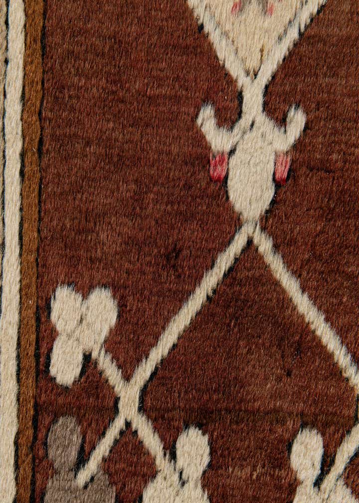 3' 5 x 6' 8 Hand Knotted Fars Wool Rug