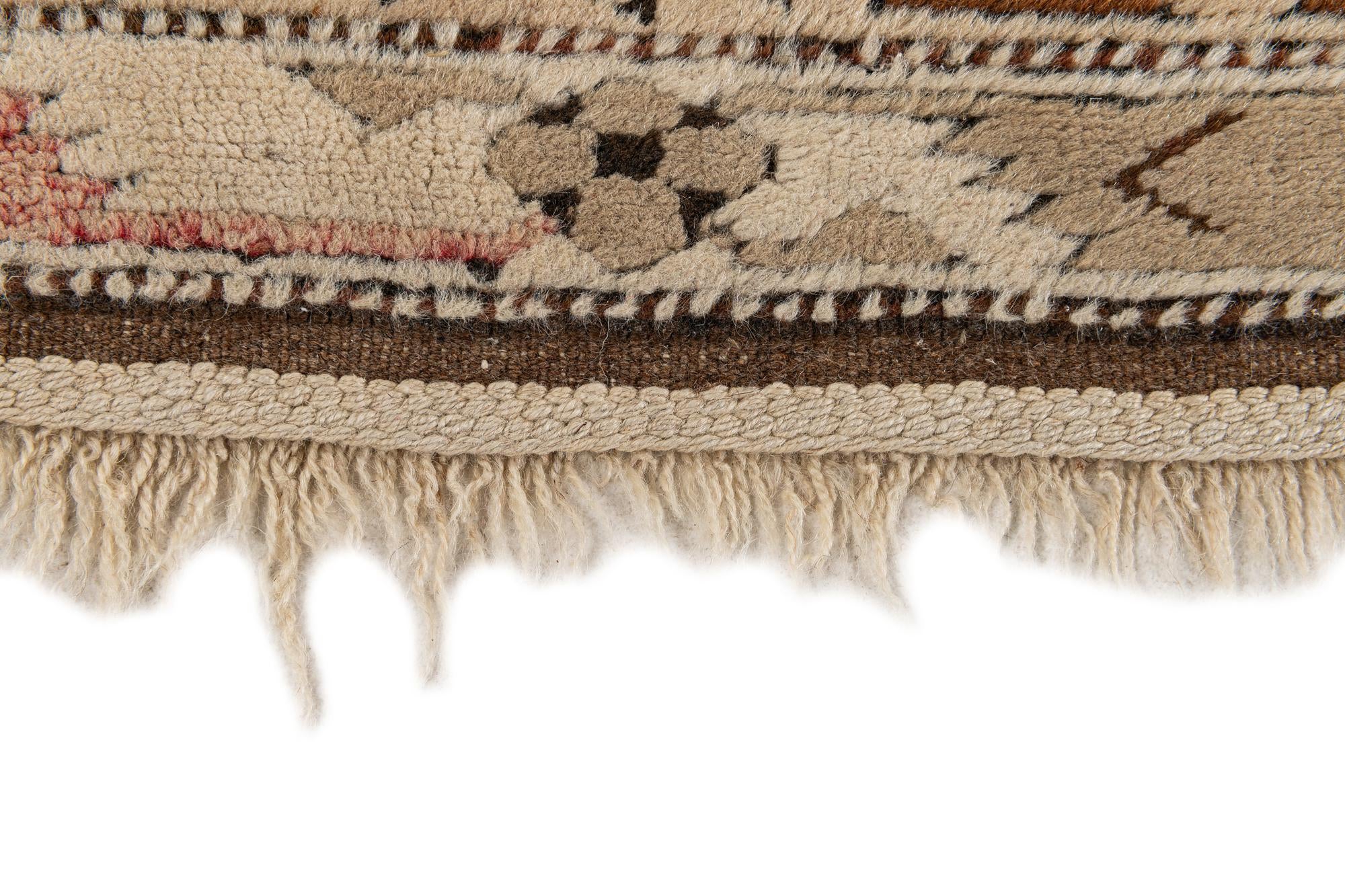 3' 5 x 6' 8 Hand Knotted Fars Wool Rug