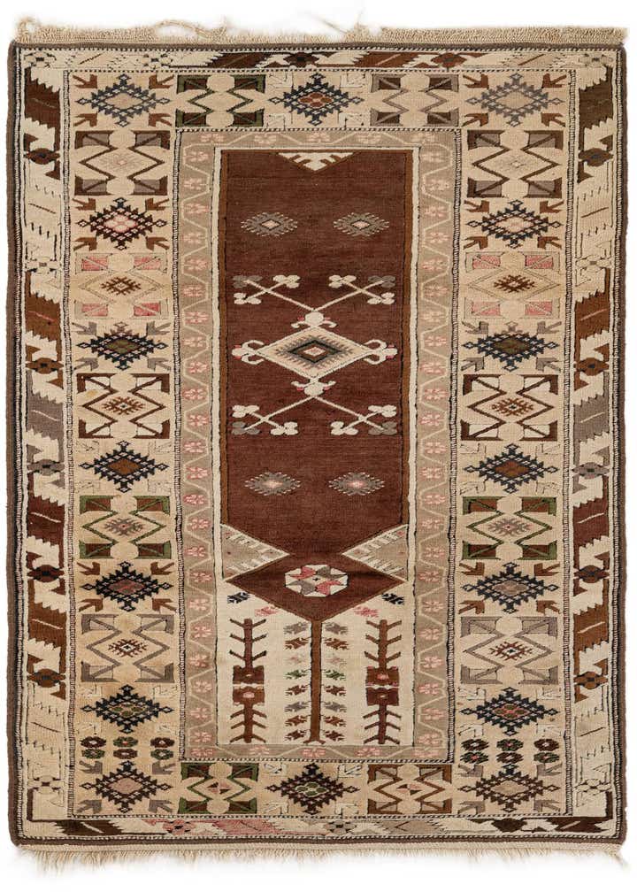 3' 5 x 6' 8 Hand Knotted Fars Wool Rug