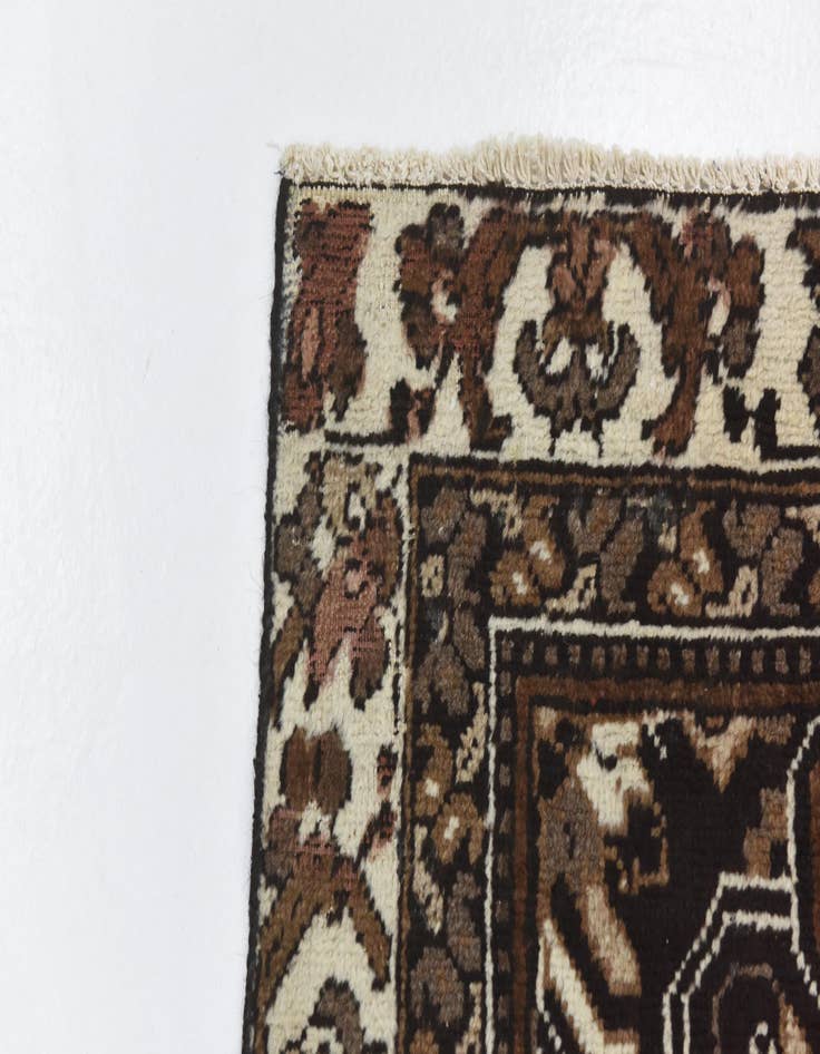 Detail image of 6' x 9' Hand Knotted Ferdos Persian Wool Rug