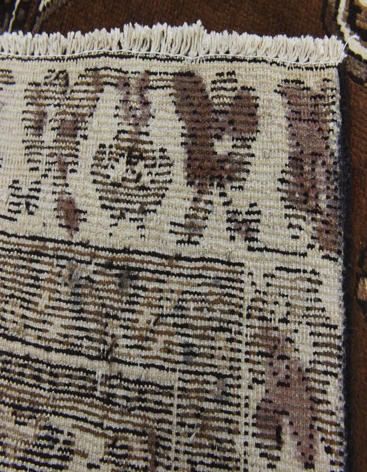 Detail image of 6' x 9' Hand Knotted Ferdos Persian Wool Rug