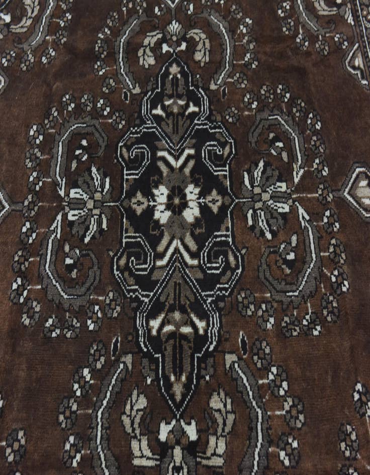 Detail image of 6' x 9' Hand Knotted Ferdos Persian Wool Rug