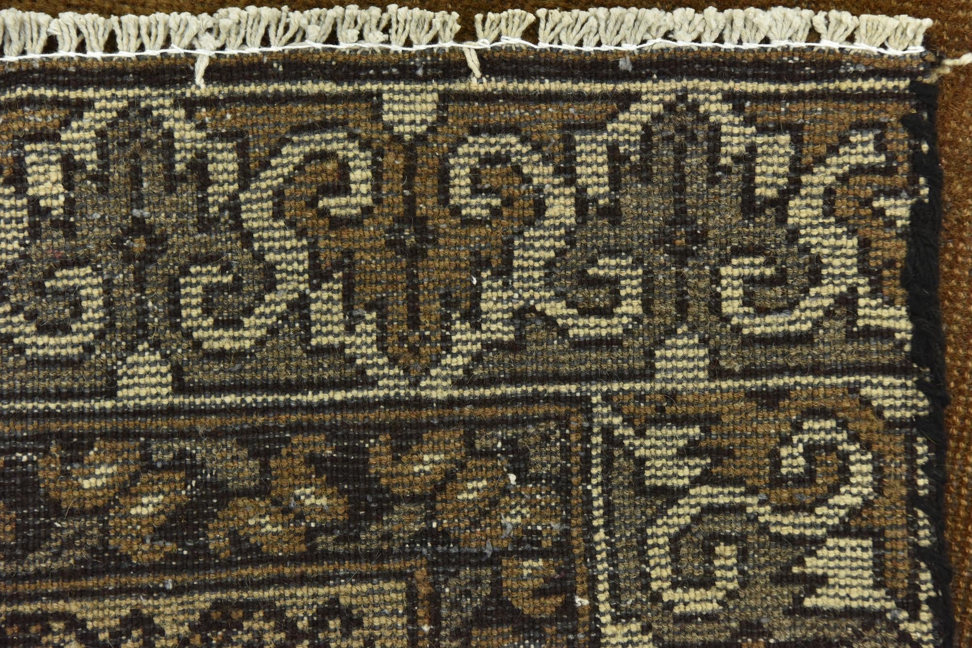 6' 2 x 9' 6 Hand Knotted Ferdos Persian Wool Rug