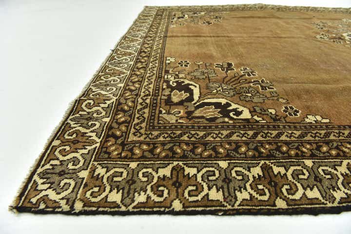 6' 2 x 9' 6 Hand Knotted Ferdos Persian Wool Rug