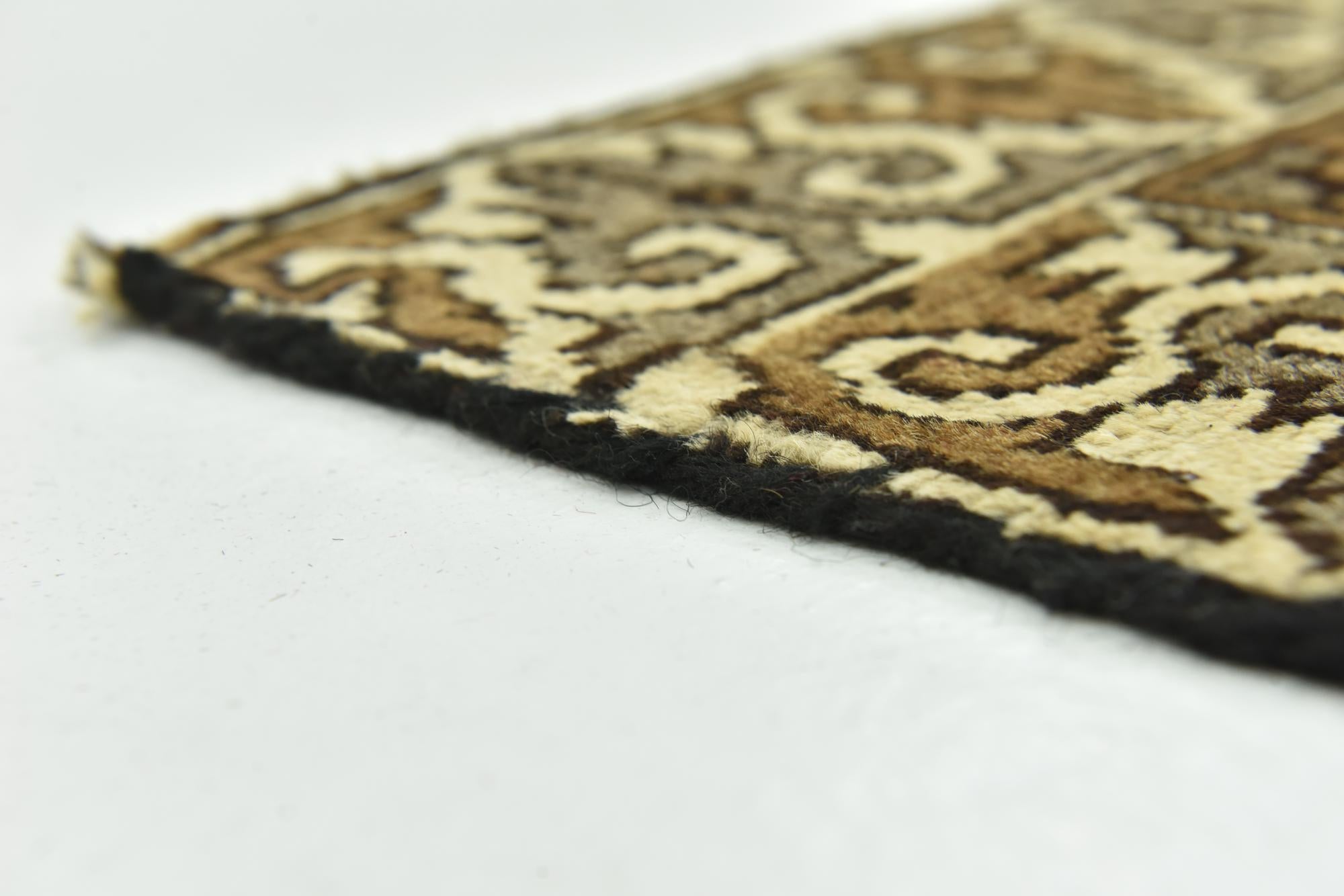 6' 2 x 9' 6 Hand Knotted Ferdos Persian Wool Rug