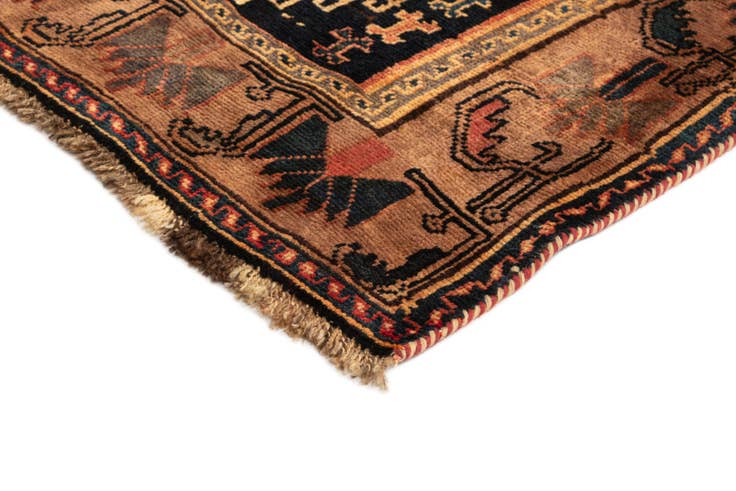 Detail image of 5' 1 x 7' 9 Gabbeh Wool Rug