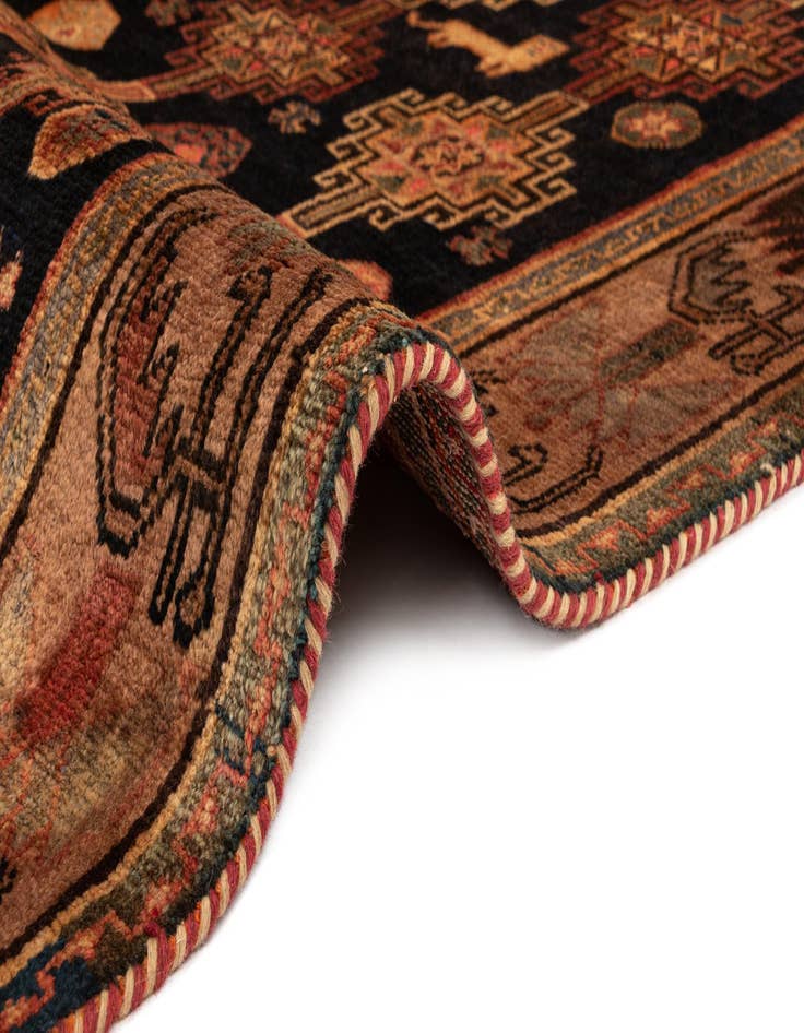 Detail image of 5' 1 x 7' 9 Gabbeh Wool Rug