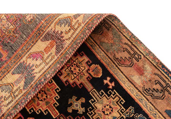 5' 1 x 7' 9 Gabbeh Wool Rug