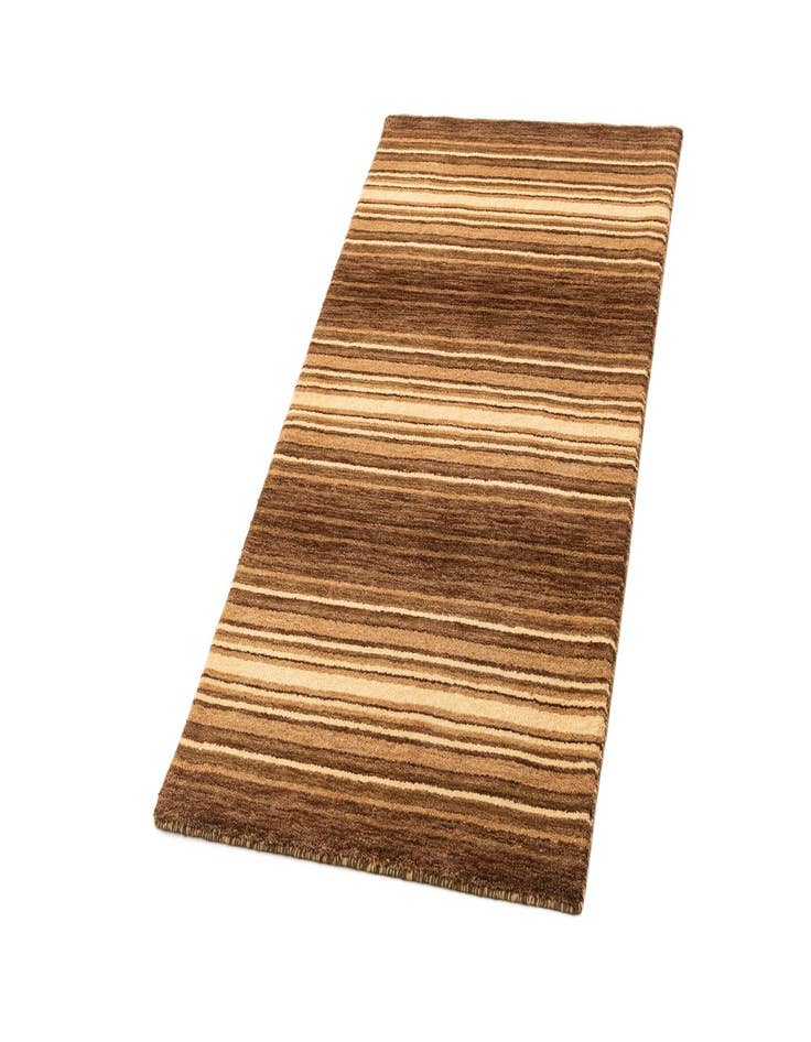 Detail image of 2' 5 x 4' 8  Hand Knotted Gabbeh Wool Rug