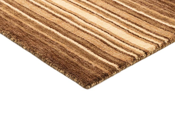 Detail image of 2' 5 x 4' 8 Hand Knotted Gabbeh Wool Rug