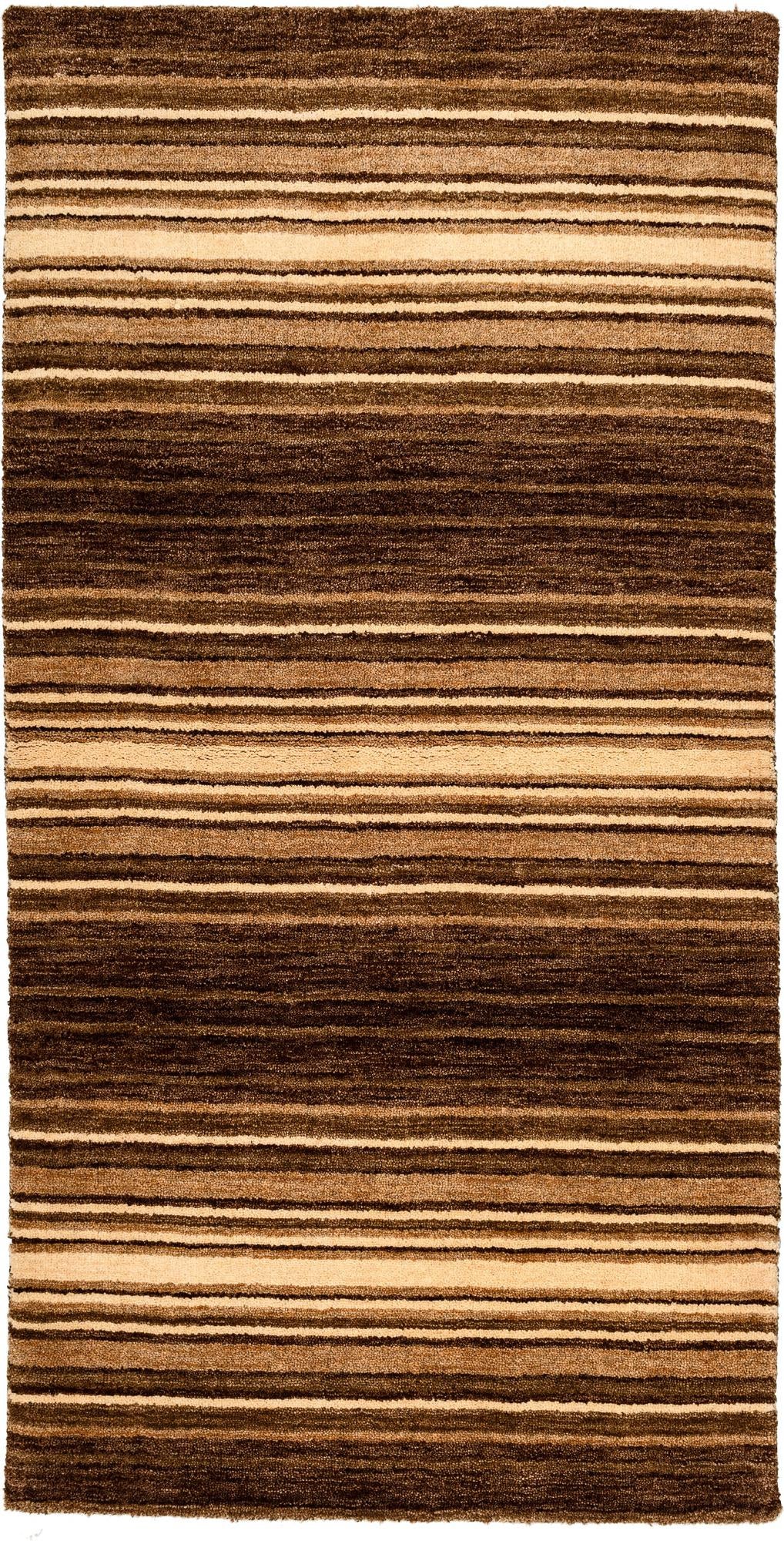 2' 5 x 4' 8 Hand Knotted Gabbeh Wool Rug