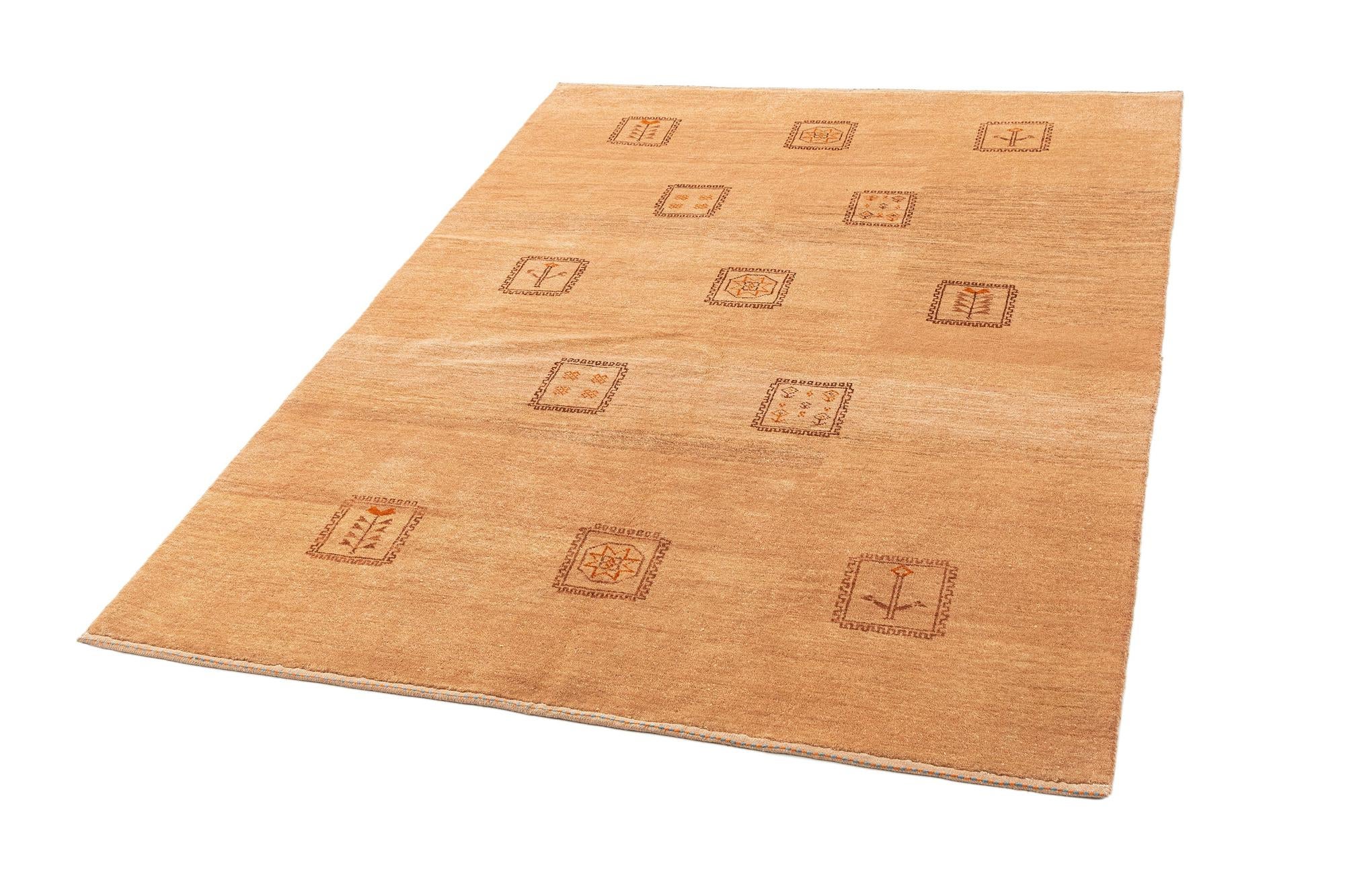 4' 11 x 6' 8 Gabbeh Rug