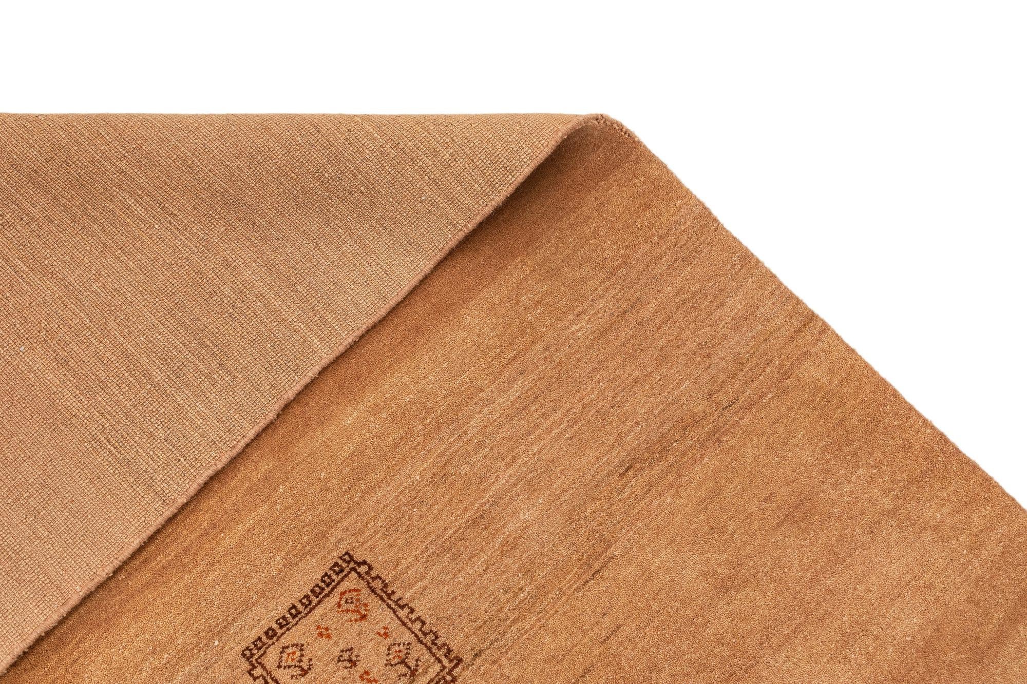 4' 11 x 6' 8 Gabbeh Rug