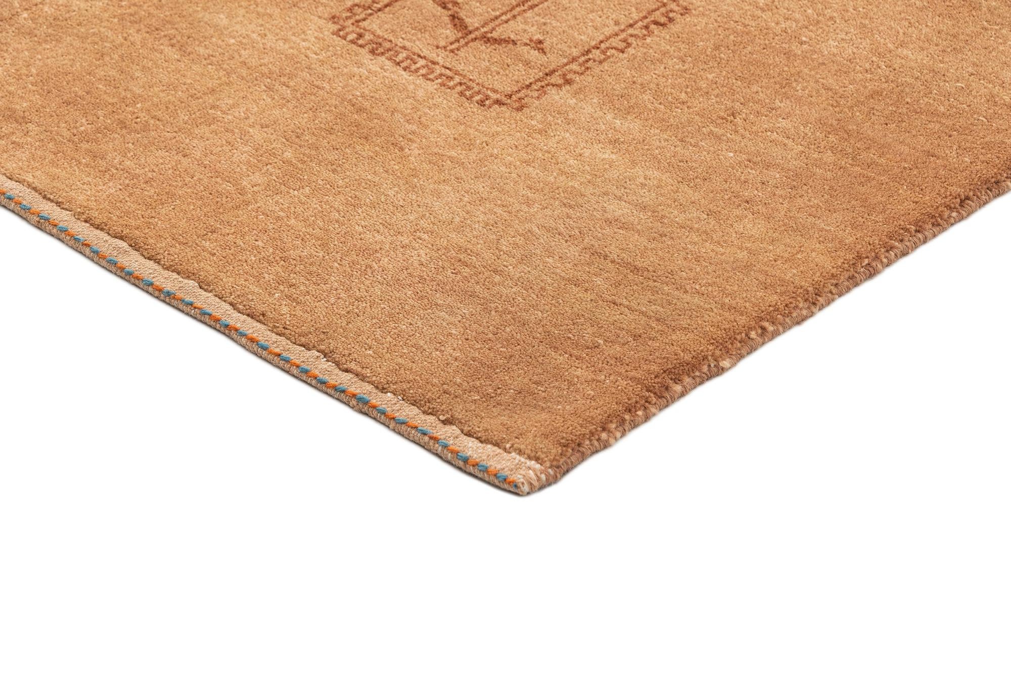 4' 11 x 6' 8 Gabbeh Rug