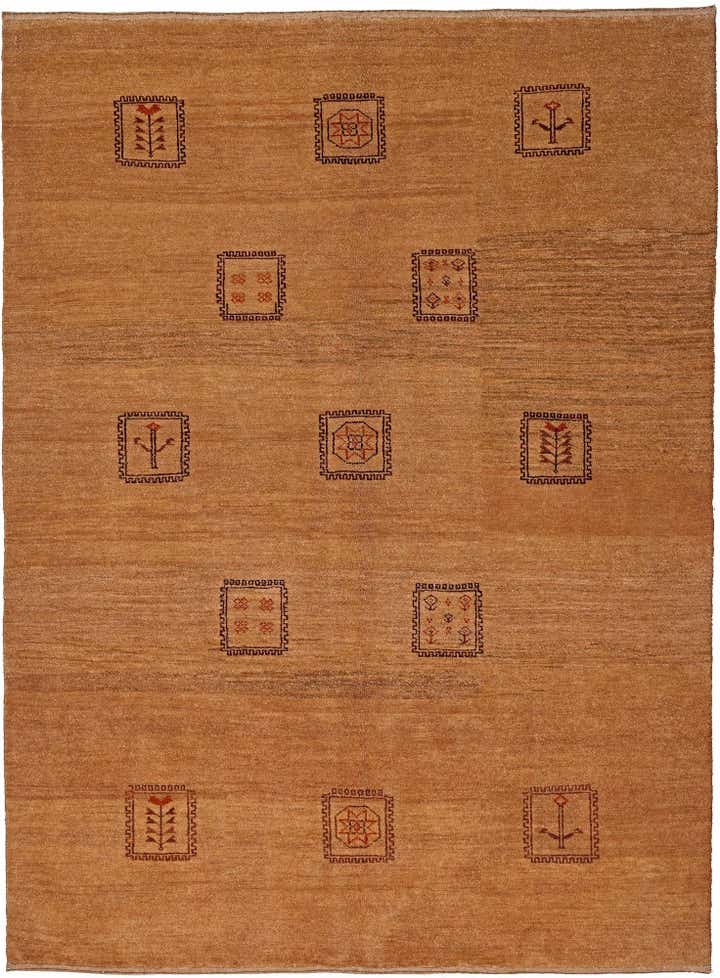 4' 11 x 6' 8 Gabbeh Rug