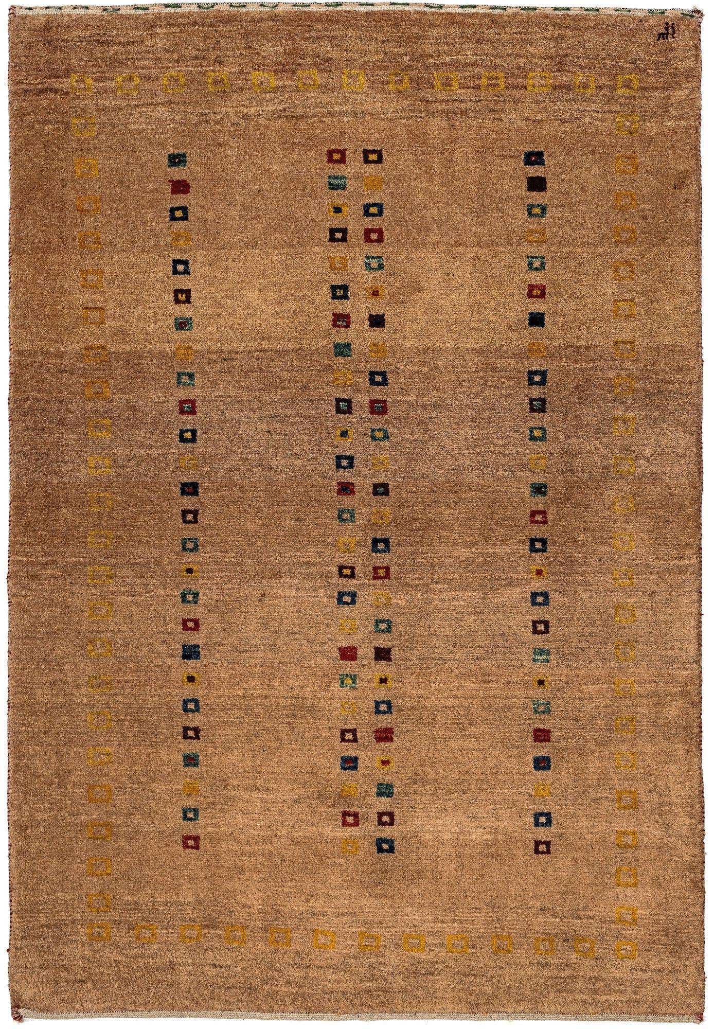 3' 4 x 4' 10 Gabbeh Rug