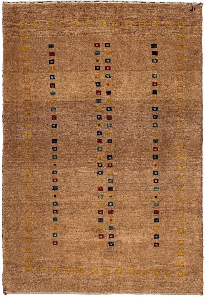 3' 4 x 4' 10 Gabbeh Rug