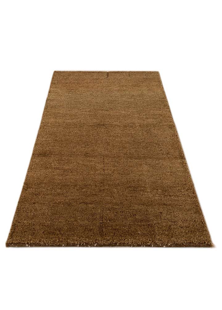 2' 6 x 4' 6 Hand Knotted Gabbeh Wool Rug