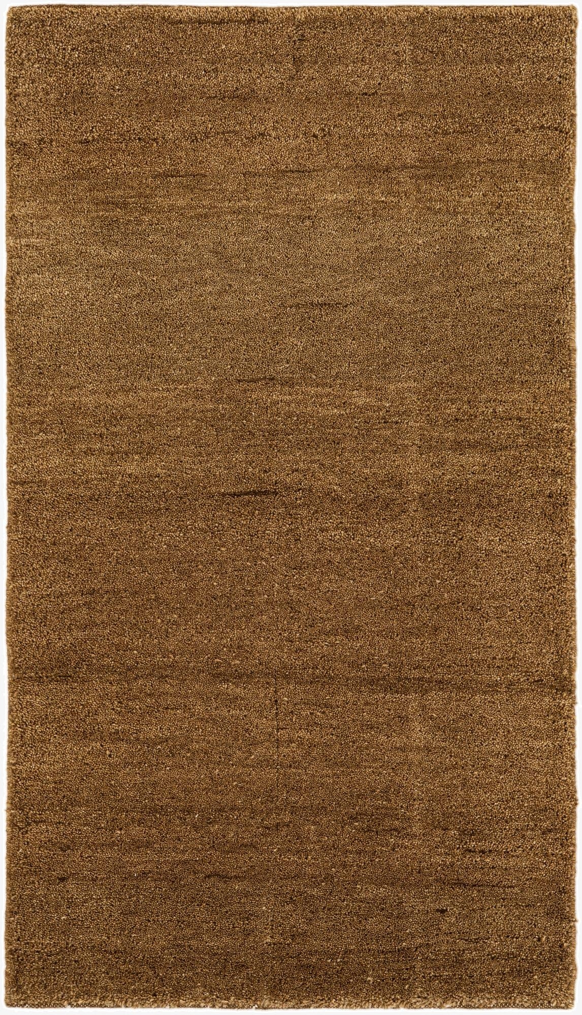 2' 6 x 4' 6  Hand Knotted Gabbeh Wool Rug